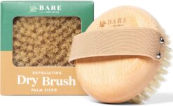 Bare Botanics Palm Size Dry Body Brush