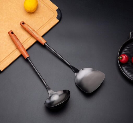 Stainless Steel Wok Tool Set - Image 4