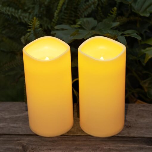 TFROSIM Large Outdoor Solar Candles - Image 2