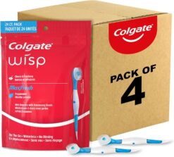 Colgate MaxFresh Wisp Disposable Mini Toothbrush