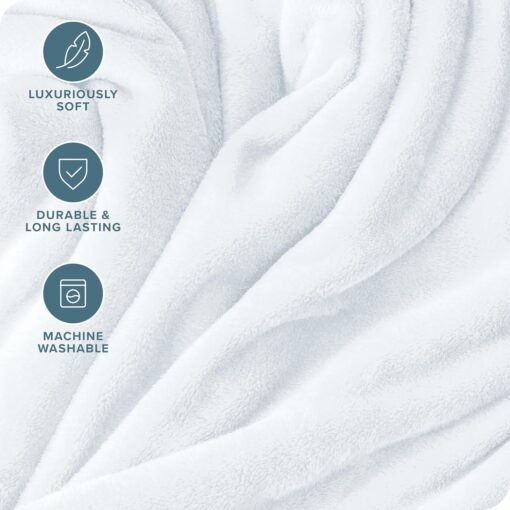 Bare Home Microplush Fleece Blanket - Image 5