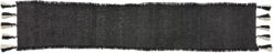 Mud Pie Black Ponchaa Table Runner - Solid Black