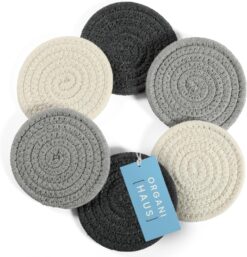 OrganiHaus Cup Coasters - Set of 6