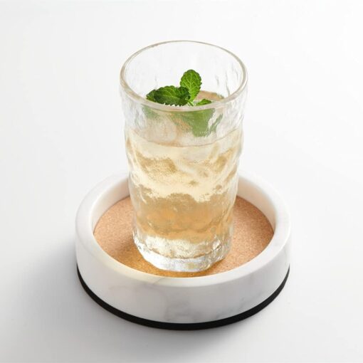 StonePlus Natural Marble Bottle Coaster - Image 2