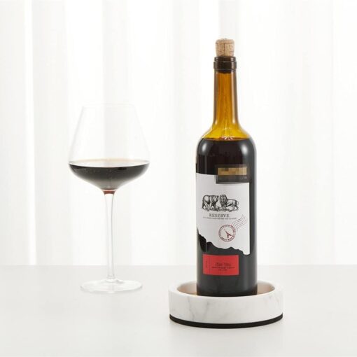 StonePlus Natural Marble Bottle Coaster - Image 3