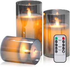 Goldprice LED Flameless Candles - Set of 3