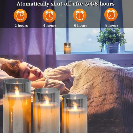 Goldprice LED Flameless Candles - Set of 3 - Image 5
