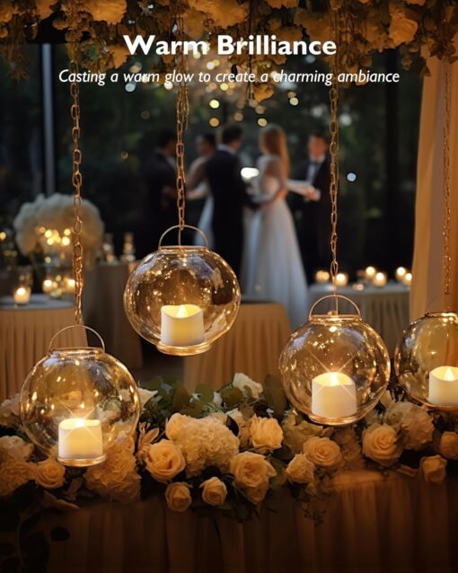 Homemory LED Tea Lights with Timer - Image 3
