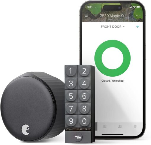 August Wi-Fi SmartLock Plus Keypad