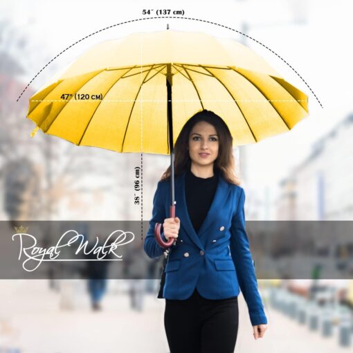 Royal Walk Windproof Large Umbrella - Image 5