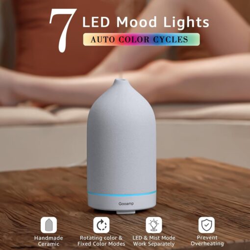 Gooamp Ceramic Aromatherapy Diffuser - Image 2