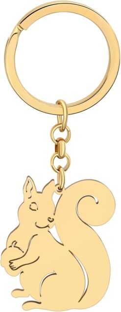 NEWEI Squirrel Keychain