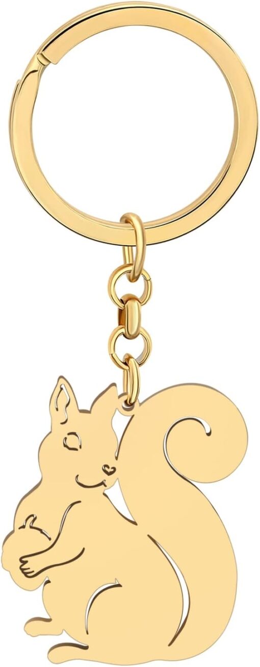 NEWEI Squirrel Keychain