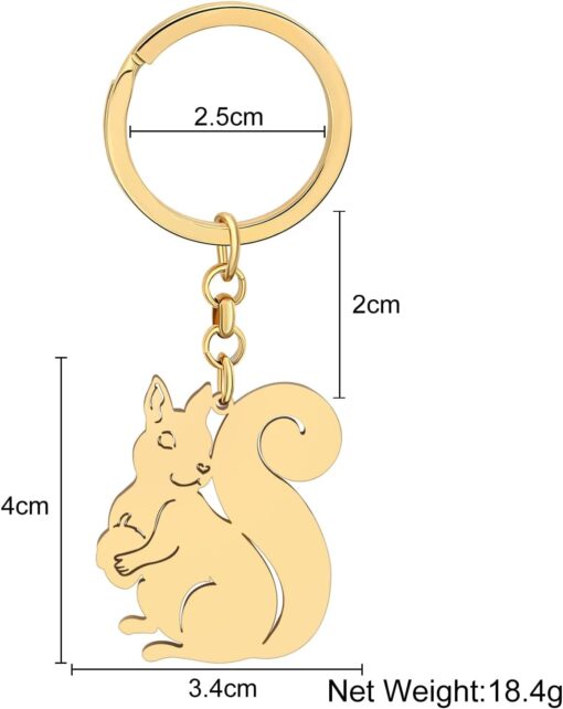 NEWEI Squirrel Keychain - Image 5