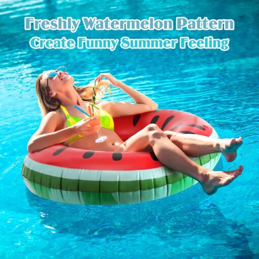 MoKo Inflatable Green Stripe Watermelon - Image 2