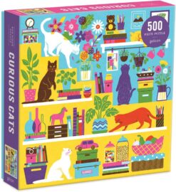 Curious Cats: 500 Piece Puzzle