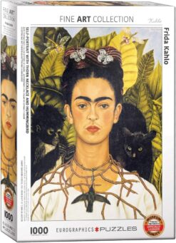Frida Kahlo Self Portrait: 1000 Piece Puzzle