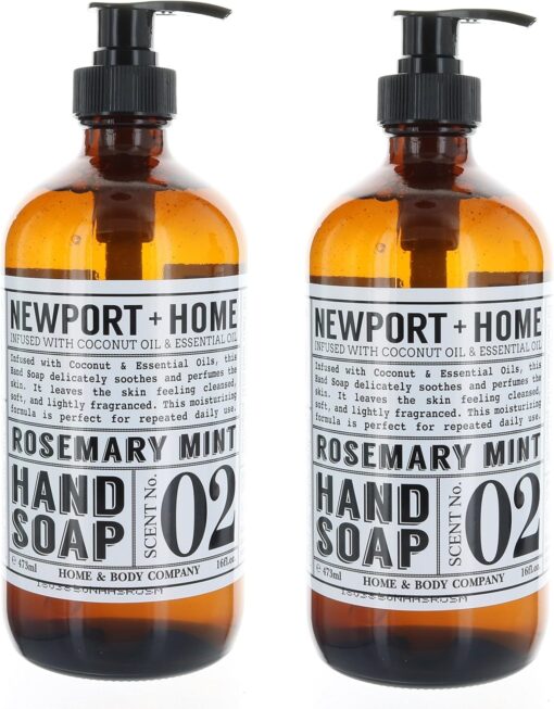 Newport + Home Rosemary Mint Hand Soap