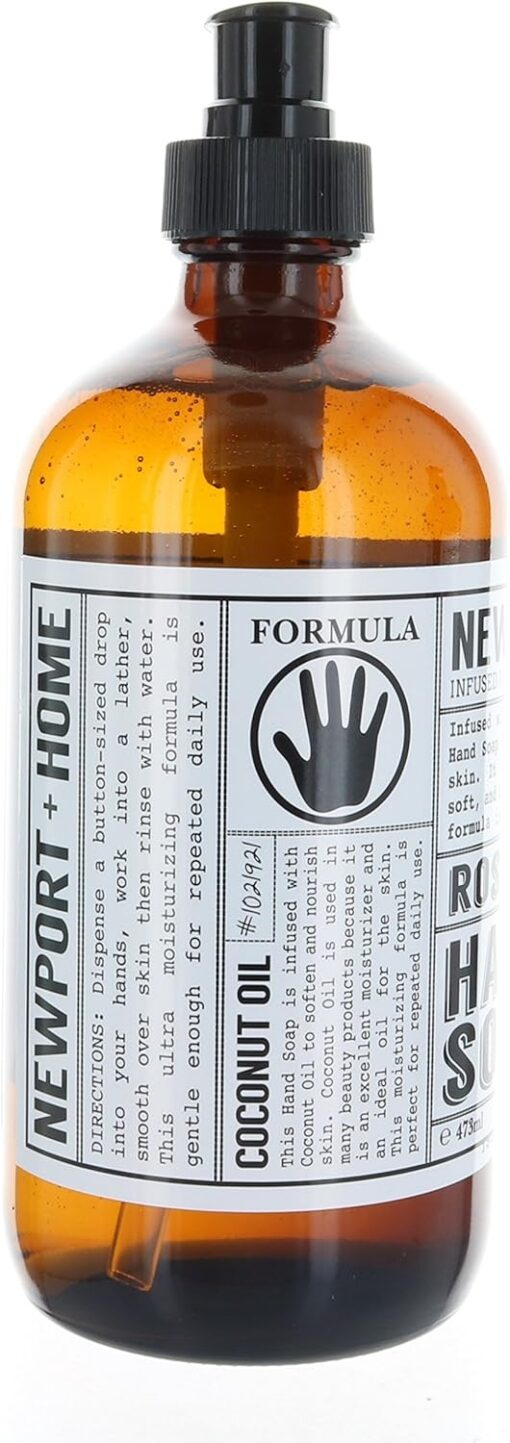 Newport + Home Rosemary Mint Hand Soap - Image 3