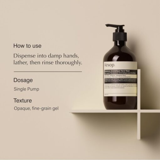 Aesop Reverence Aromatique Hand Wash - Geranium Leaf - Image 5