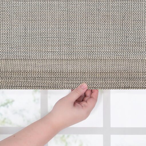 ECLIPSE Cordless Bamboo Roman Shades - Image 2
