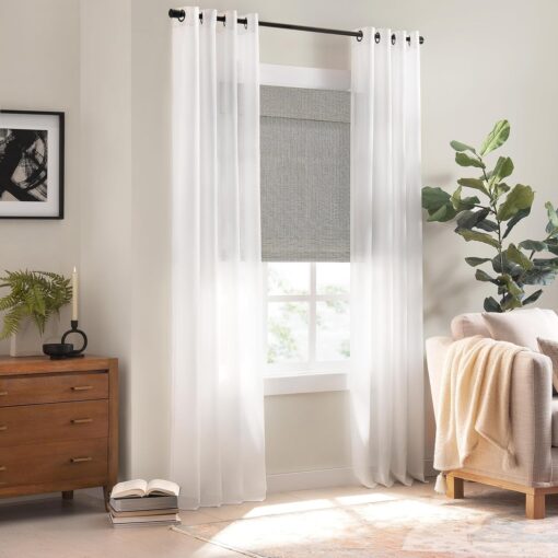 ECLIPSE Cordless Bamboo Roman Shades - Image 3