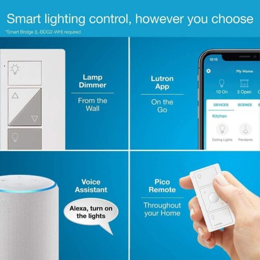 Lutron Caséta Smart Lamp Dimmer - Image 4