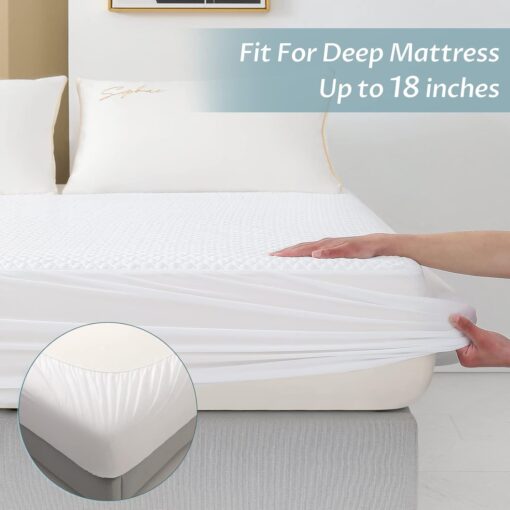 King Size Cooling Mattress Protector - Image 5